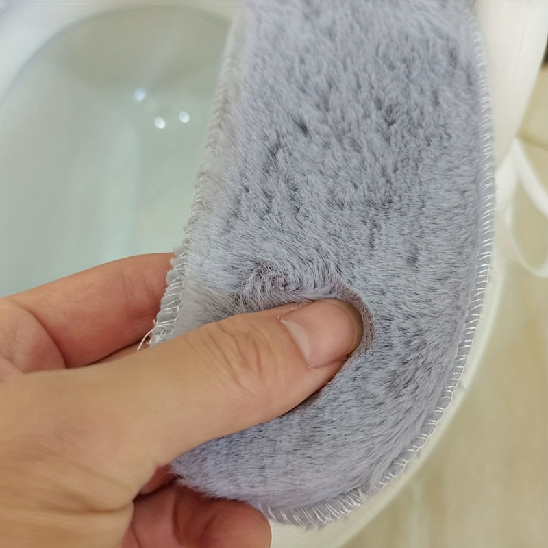 Kids Plush Toilet Mat for Warmth & Comfort