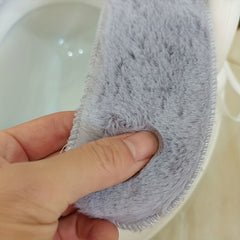 Kids Plush Toilet Mat for Warmth & Comfort