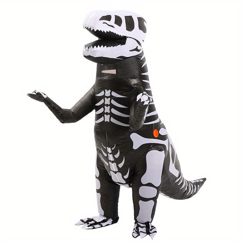 Halloween Zombie T-Rex Inflatable Costume for Outdoor Group Activities