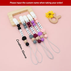 Personalized Pacifier Chain For Baby Girls