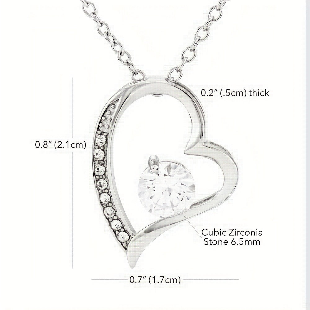 Mom Necklace To My Mom Heart Necklace Mother Gift Accessories Jewelry