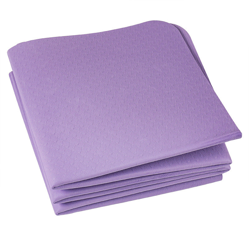 Non Slip Foldable Yoga Mat Lightweight Portable Durable