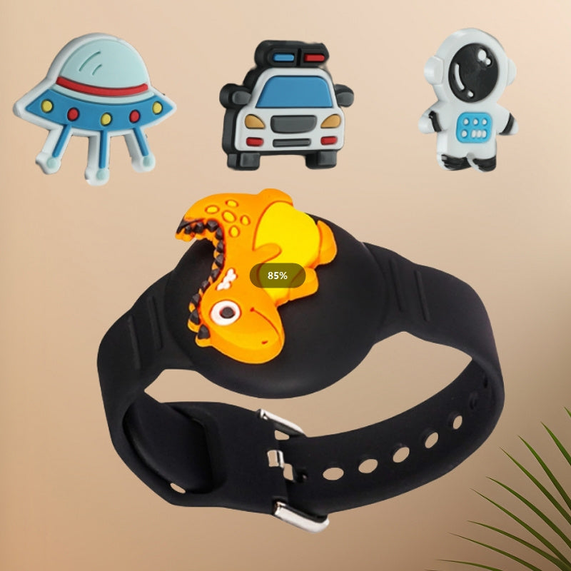 Soft Silicone Airtag Case Strap Style Protective Case