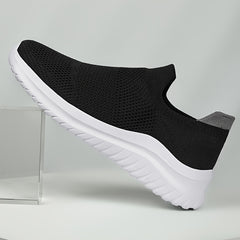 Solid Lace-Up Low Top Sneakers Casual Lightweight Women's Shoes