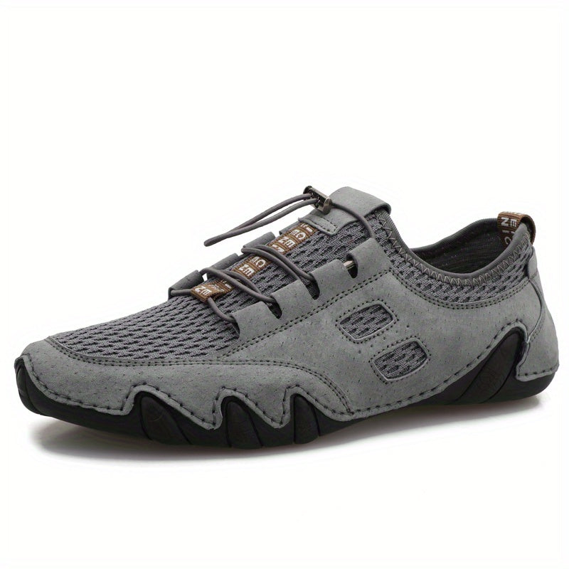 Men's No Tie Slip On Sneakers Lightweight Breathable Athletic Shoes