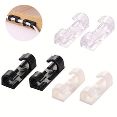 20pcs Cable Clips Self Adhesive Nail Wire Organizer Wall Sticker