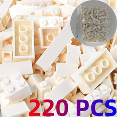 220pcs Small Grain Building Blocks Educational Assembly Building Toys