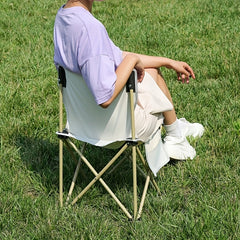 Portable Outdoor Folding Chair for Camping Fishing and Barbecue