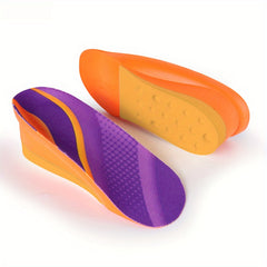 Cushioned Shock Absorption Insoles for Comfortable Wear