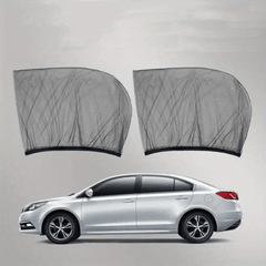 Car Window Sun Shade Mesh UV Protection Insect Resistant - Universal Fit