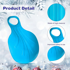 Portable Ski Pad Grass Slide Pad for Winter Party Outdoor Play