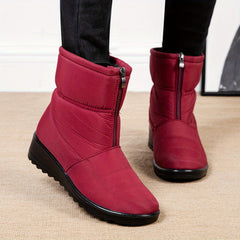 Fur Lined Snow Boots for Women Warm Winter Shoes