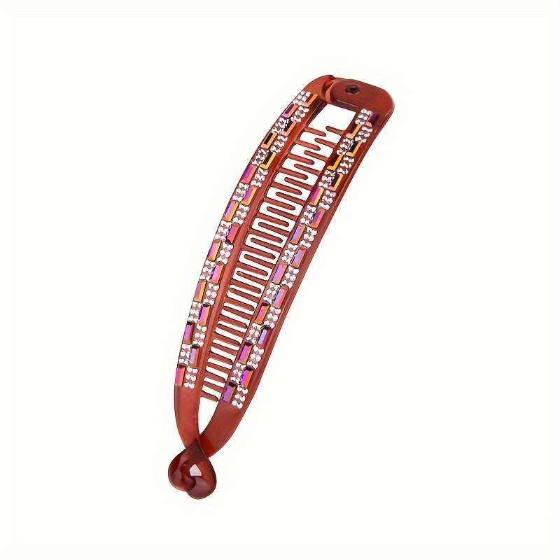 Rhinestone Fish Hair Clip Girls Hairpin