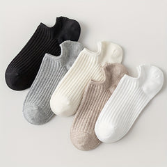 Girls Casual Boat Socks Breathable Low Cut Socks Spring Summer Autumn