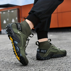 Men's Breathable Sneakers Wear resistant Non Slip Outdoor Shoes