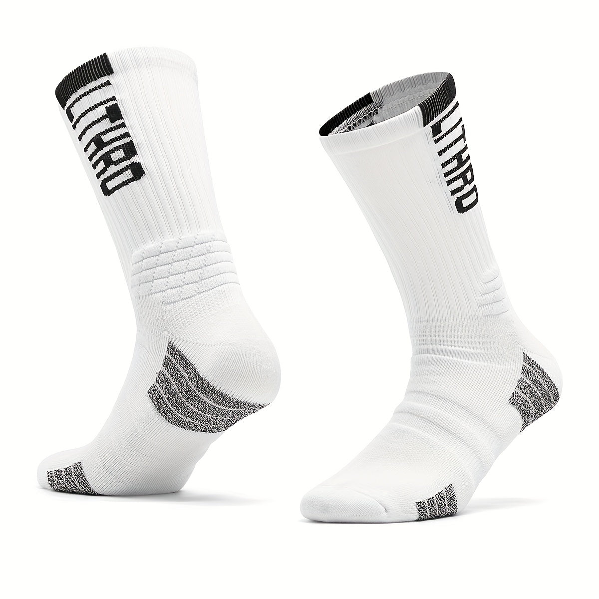 Men's Mid Crew Sport Socks - Sweat Absorbing and Comfy