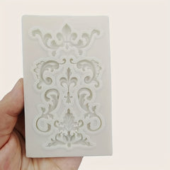 1pc Vintage Flower Random Silicone Mold European Embossed Craft Silicone Mold