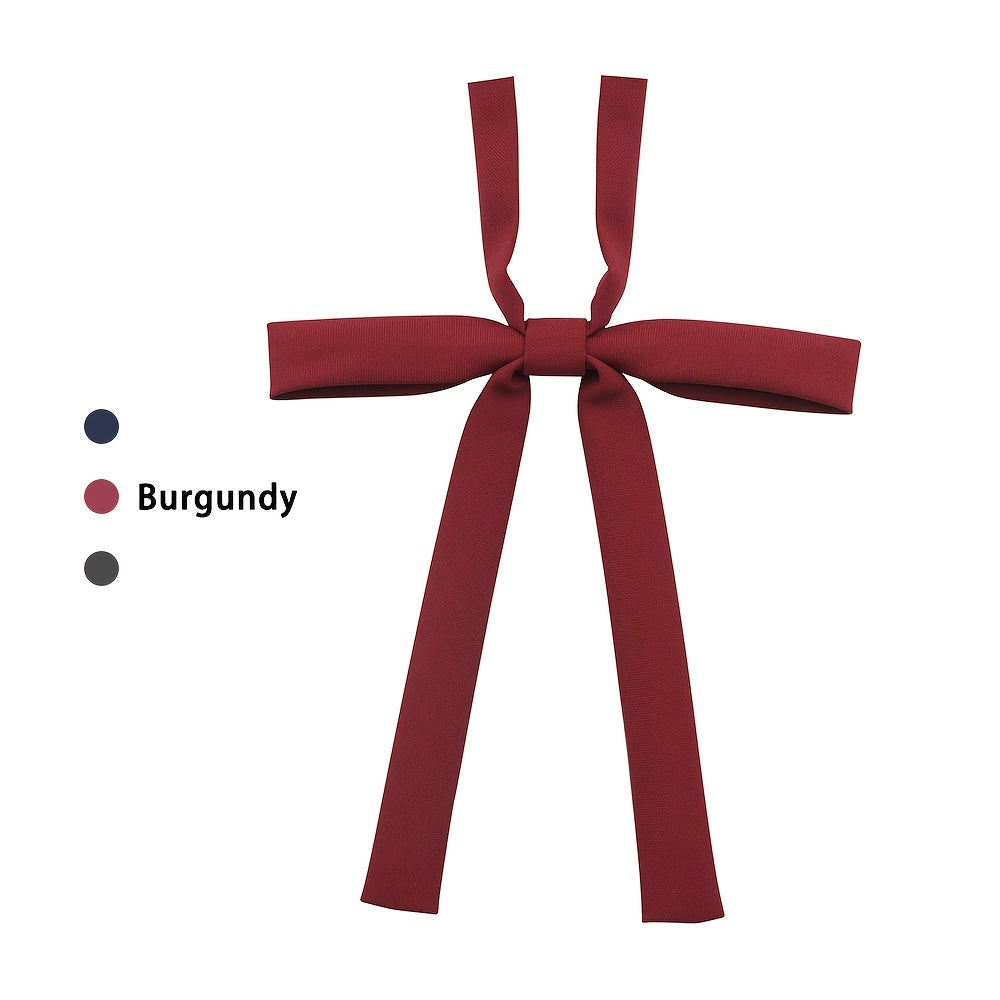 Adjustable Bow Tie Ribbon Pre-tie Lolita Cosplay School Party