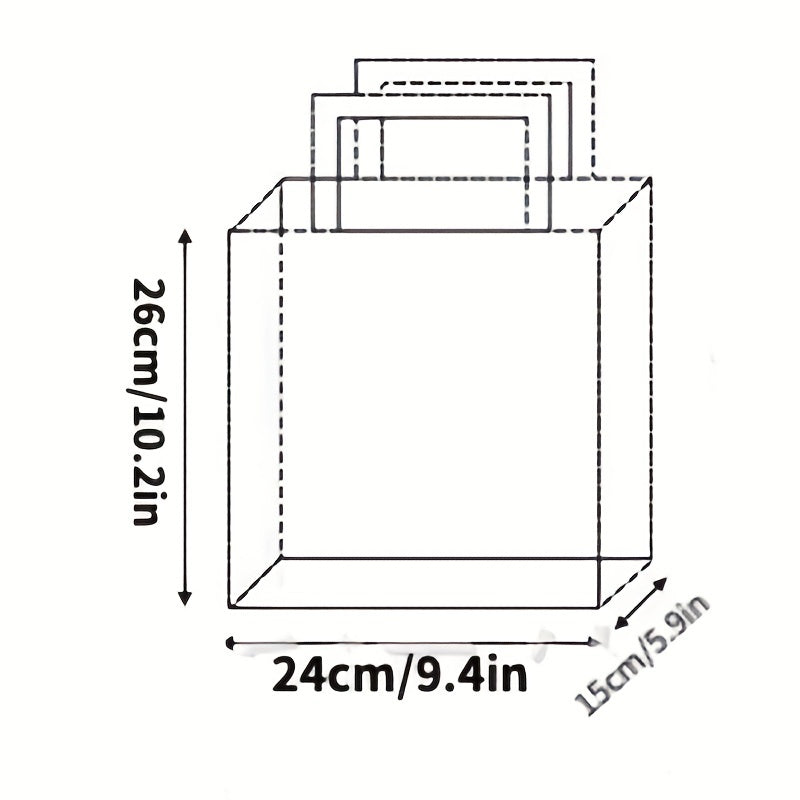 Waterproof Film Coated Takeaway Packaging Non woven Bag