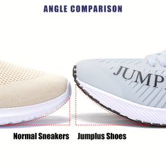 Men's Breathable Running Shoes Non Slip Lace Up Sneakers