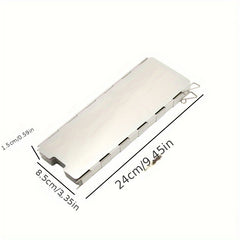 10pcs Camping Stove Windshield Aluminum Alloy Foldable Windproof Screen