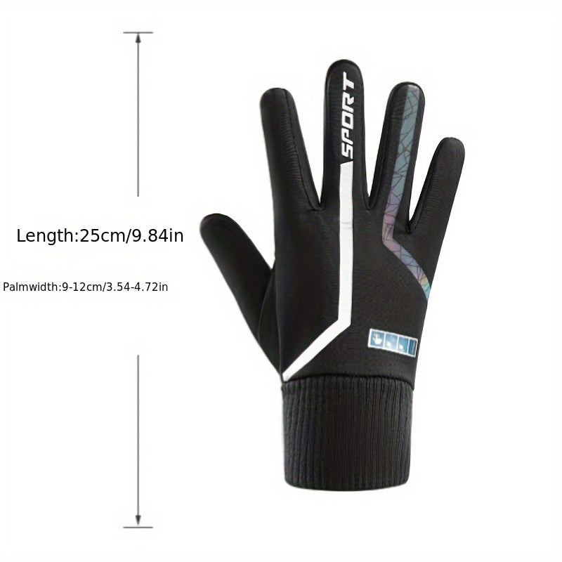 Winter Cycling Gloves Touch Screen Warm Outdoor Sports Gloves