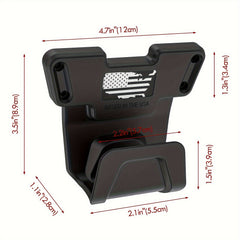 Concealed Magnet Mount with Safety Trigger Guard Protection