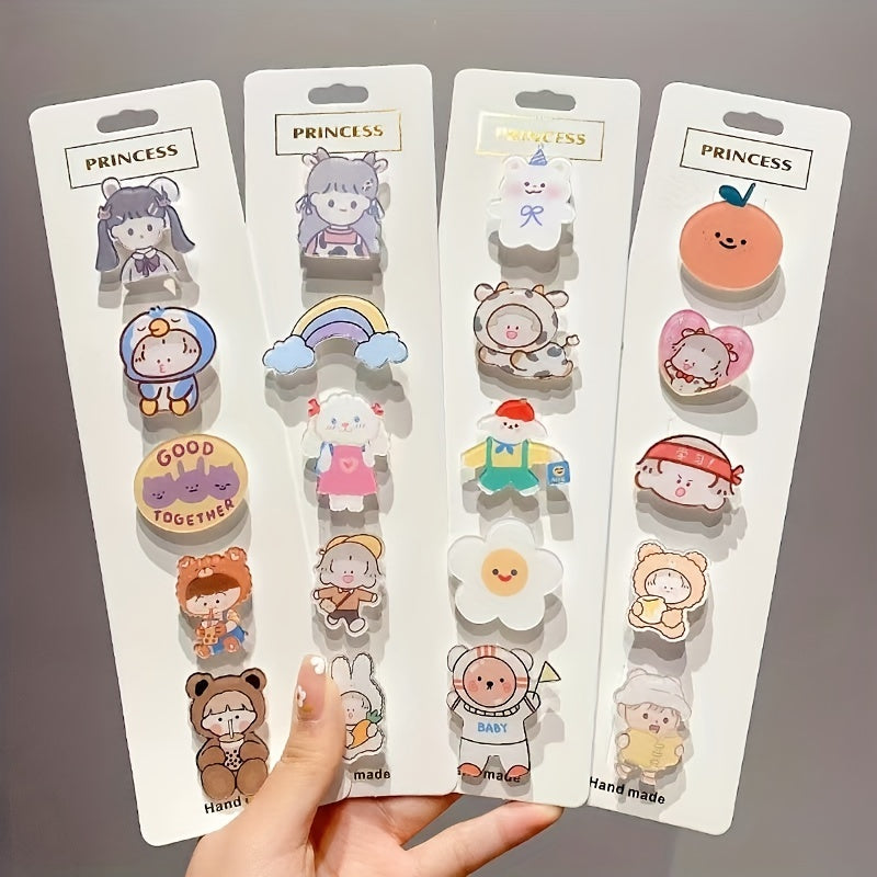 DIY Cartoon Pin Badges for Clothes Backpacks Hats - Holiday Gift