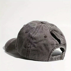 High Ponytail Sun Protection Hat Topless Baseball Cap