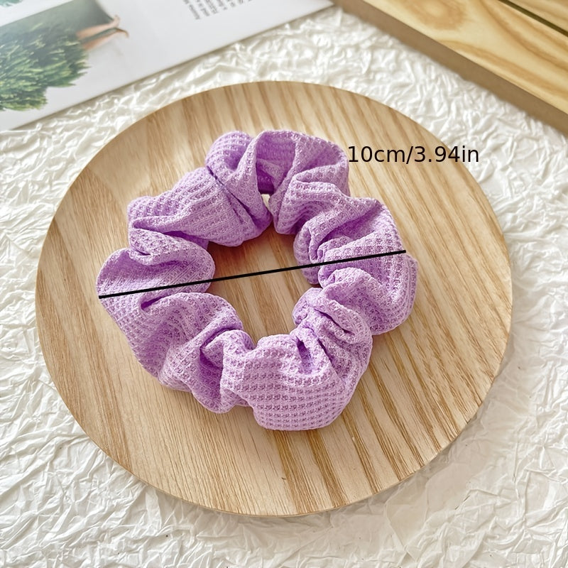 7pcs Summer Romantic Hair Tie Hair Bands Ponytail Holders Girls Hair Accessories