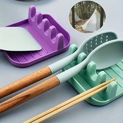 Utensils Holder Spoon Shovel Rack Pot Cover Spatula Shelf Kitchenware