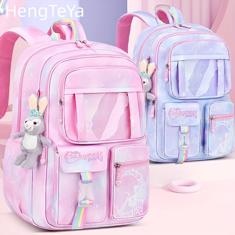 Waterproof Lightweight Student Schoolbag Large Capacity Backpack
