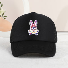 Kids Mesh Rabbit Baseball Cap Sunshade for Outdoor Activity