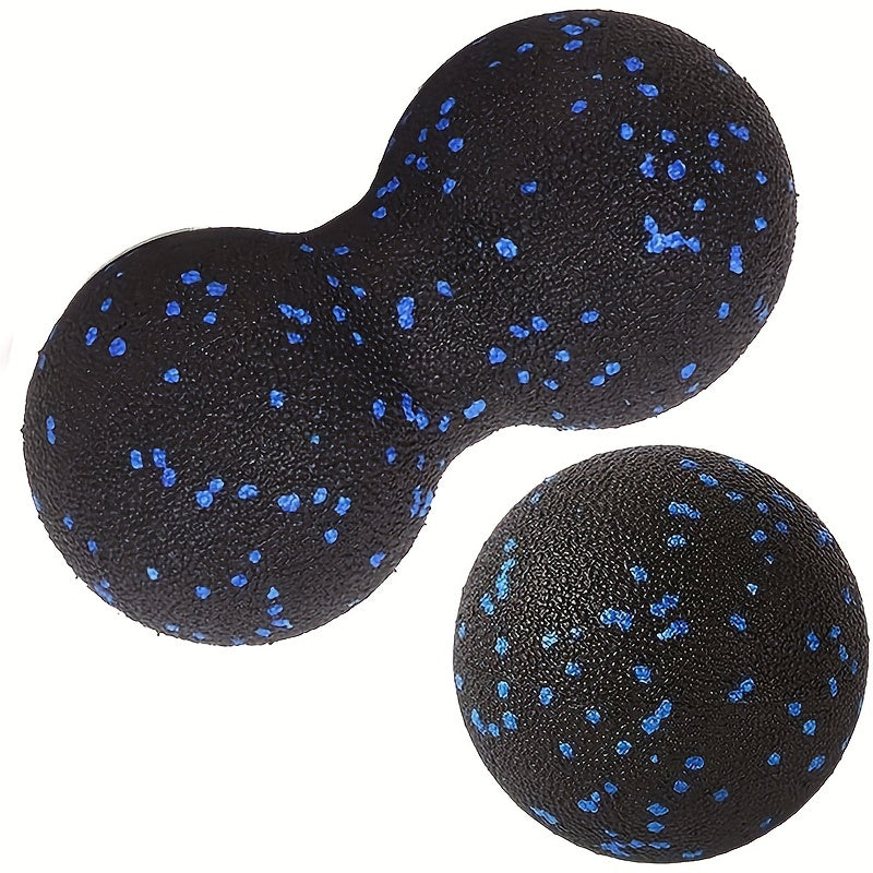 Yoga Massage Double Ball Fitness Fascia Ball with Dot for Muscle Sole Relaxation