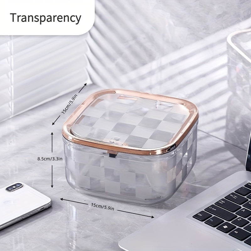 Paper Basket Desktop Trash Can Household Storage Box Cosmetics Mini Trash Can