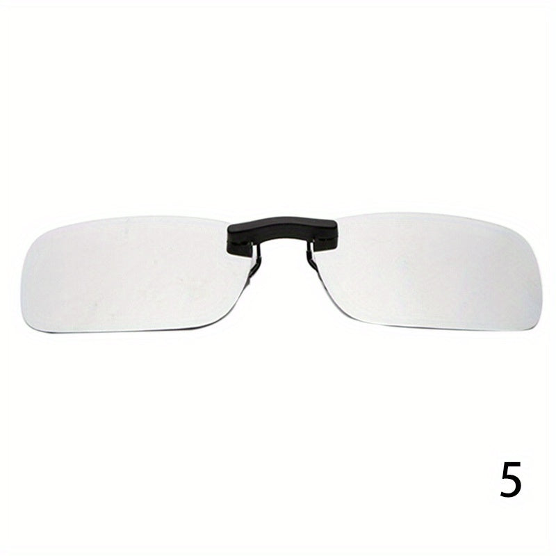 Men's Clip On Polarized Night Vision Driving Sunglasses