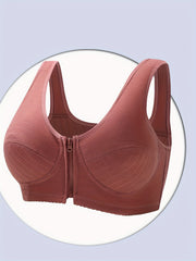 Front Closure Wireless Comfort Bralette Women's Lingerie