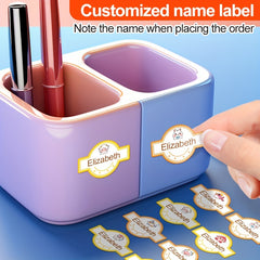 Custom Labels: 16-256pcs for School, Office, Art Projects