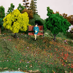 Foam Shrub Mini Plant Powder for Model Diorama Landscape