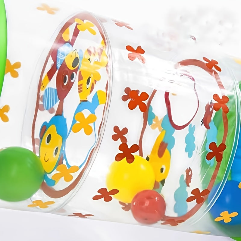2pcs Baby Crawling Toys with Tambourines and Balls