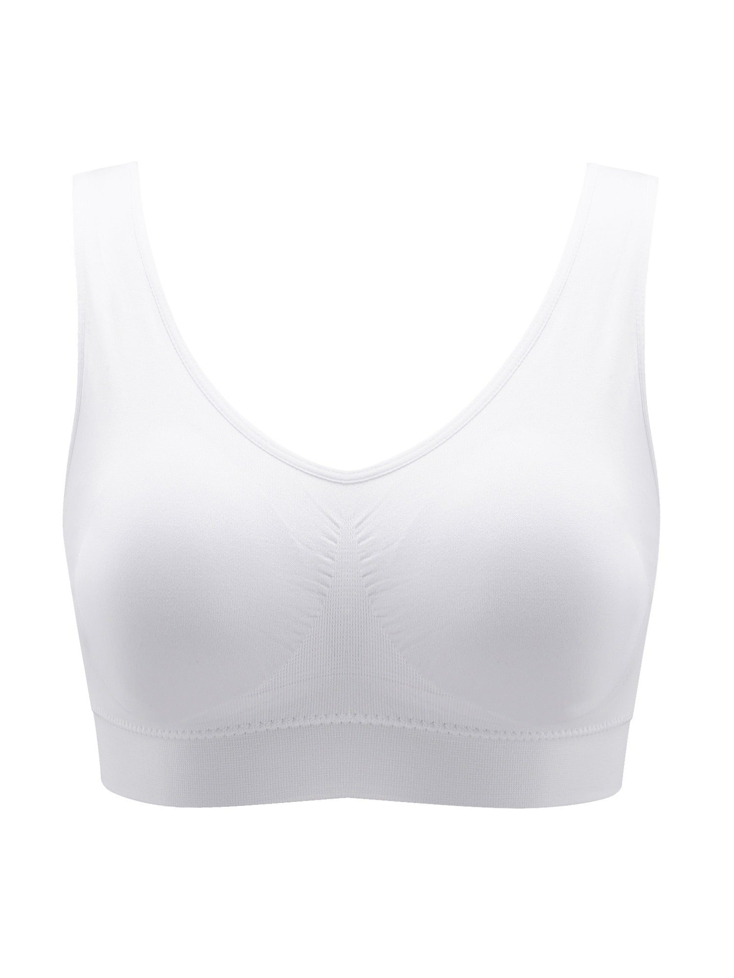 Plus Size Wireless Bra Comfortable Stretchy Sport