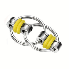 Adult Venting Bicycle Chain Toy Stress Relief Metal Keychain