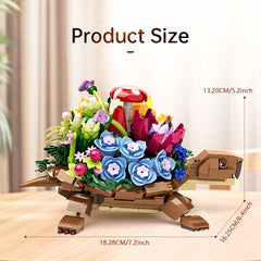 477pcs Turtle Animal Building Set for Kids 6-10 Boys Girls Toys