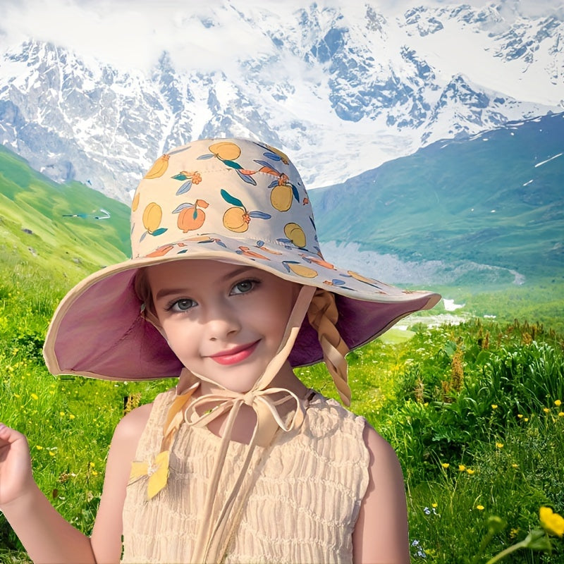 Kids Sun Hat Wide Brim UV Protection Baby Hat