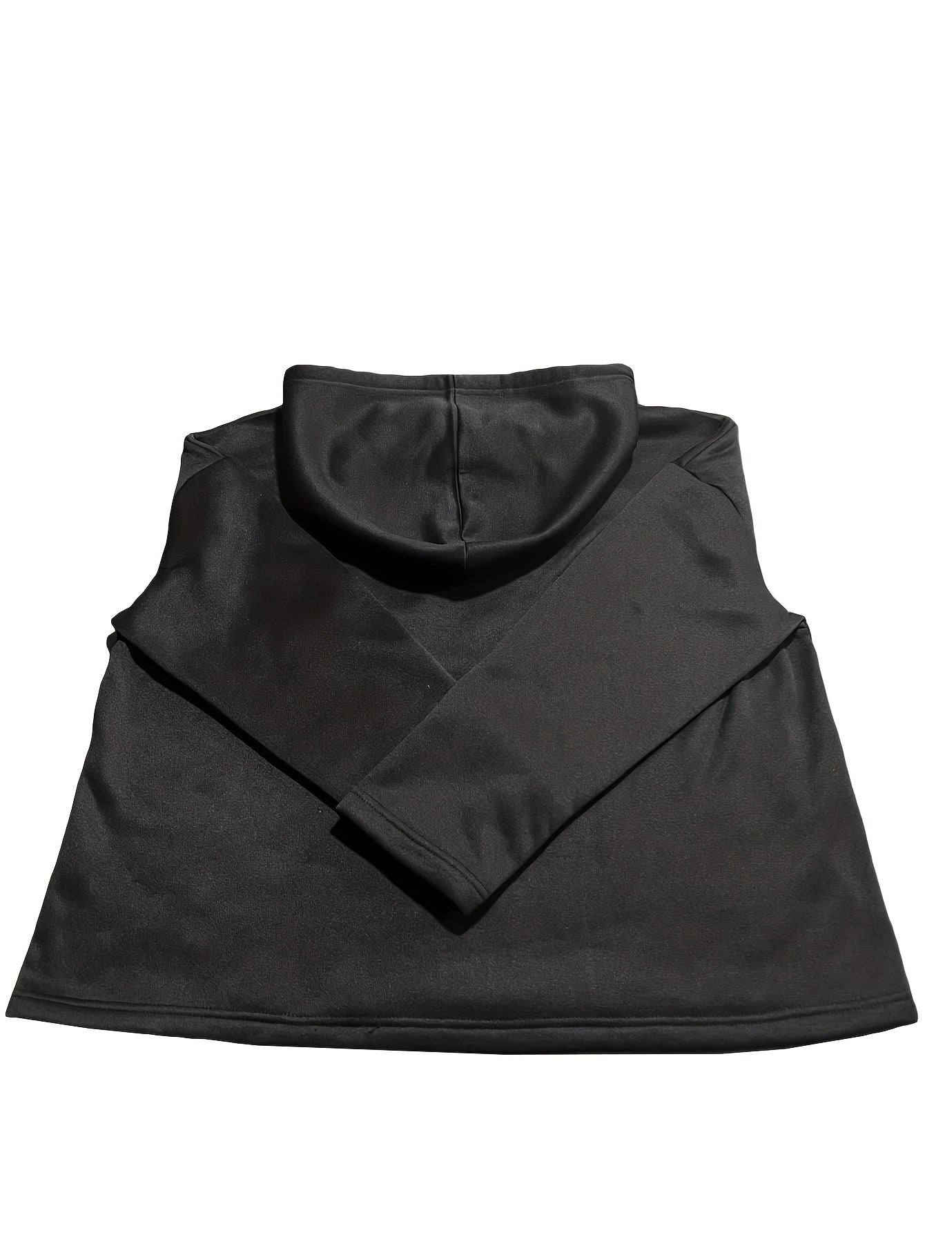 Drawstring Hoodie & Pants Outfit Set