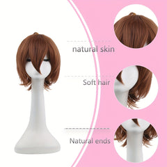 14 Inch Anime Cosplay Wig Chemical Fiber Role-playing Wig