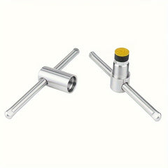 Stainless Steel Billiard Cue Tip Press Tool 9-14mm Pool Carom Snooker Cue Stick