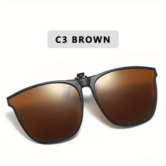 Polarized Rimless Sunglasses Stylish UV Protection Eyeglasses