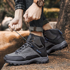 Men's High Top Hiking Boots Non Slip Work Shoes