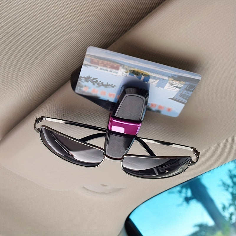 Car Sunglasses Holder Bill Box Clip for Men